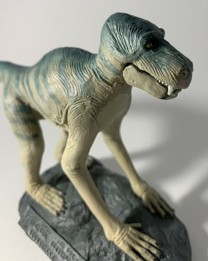TetZoo's tweet photo. The #AllYesterdays venomous baboon designed by @cmkosemen has been realised as a figure by @splendidhand and you can buy one for yourself... https://t.co/Vga0qTW4Mf https://t.co/RTljZ9Zgn7