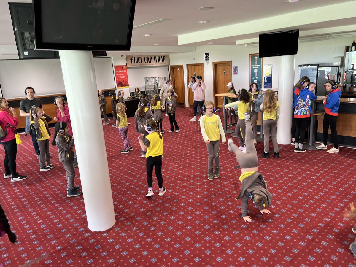 Silent Disco!  We like to move it move it! #granddayout