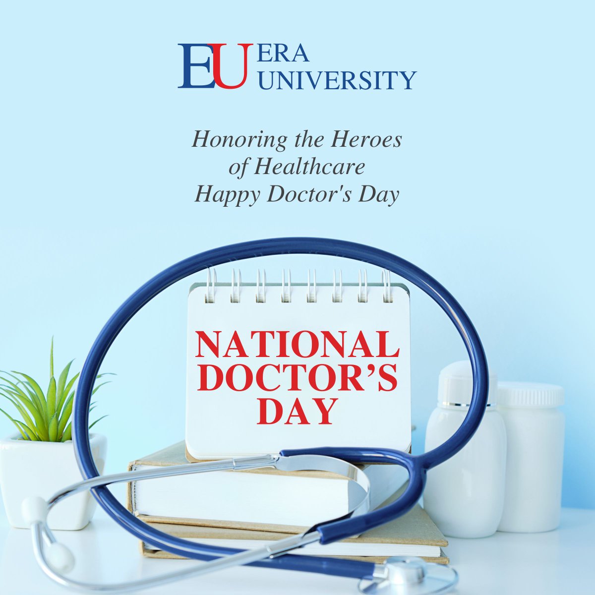 EraUniversity's tweet photo. National Doctors' Day! 👩⚕️
#doctorsday #doctor #doctortobe #medicallife #futuredoctor #medicine #doctorlife #doctorsonline #doctorsofinstagram #Doctorslife #eu #erauniversity https://t.co/OnW3SKc5en