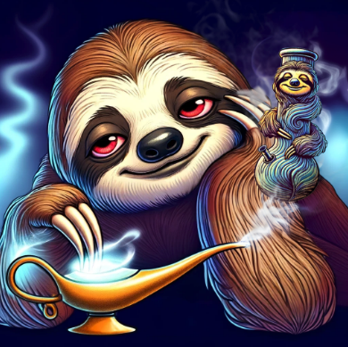 SlothanaCoin's tweet photo. Rub the lamp, embrace the $SLOTH

#crypto #slothana #communityfirst https://t.co/6HbK6D0E13