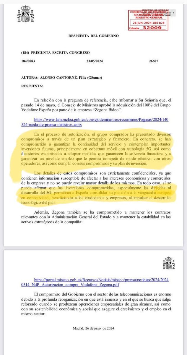 ccoovf_es's tweet photo. #Zegona incumple los compromisos adquiridos con el Gobierno en la adquisición de @vodafone_es
#EREvodafoneNO
@Vodafone @europapress @EFEnoticias @sextaNoticias @eldiarioes @telediario_tve @noticias_cuatro @A3Noticias @Yolanda_Diaz_ @sanchezcastejon
https://t.co/0R6uIUcjPL… https://t.co/JbyFFJiDBM