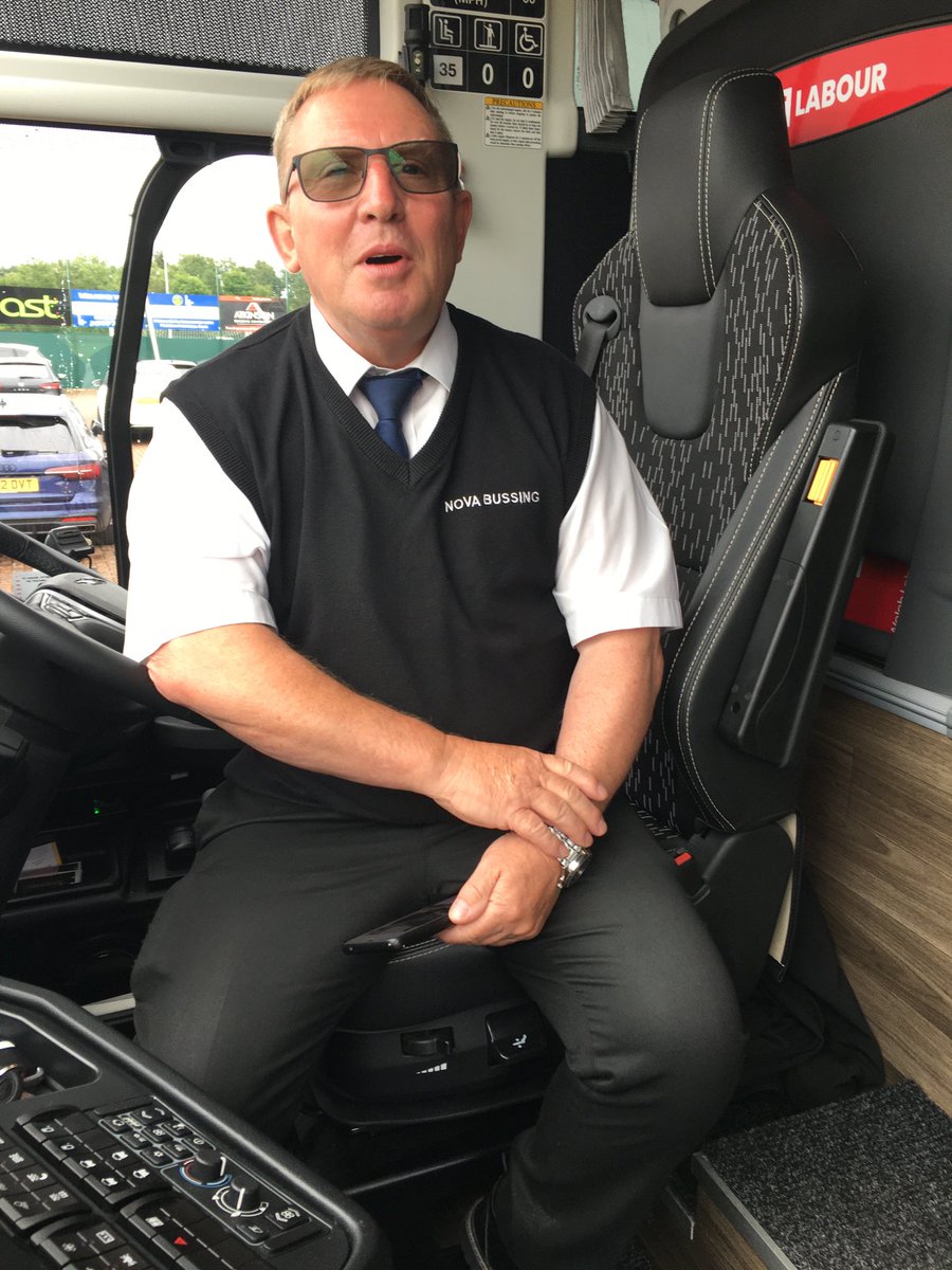 PenandSolLabour's tweet photo. Ray from Hastings is one of the drivers taking the #LabourBattleBus round Britain. What a nice bloke! https://t.co/krPXbV5dZq
