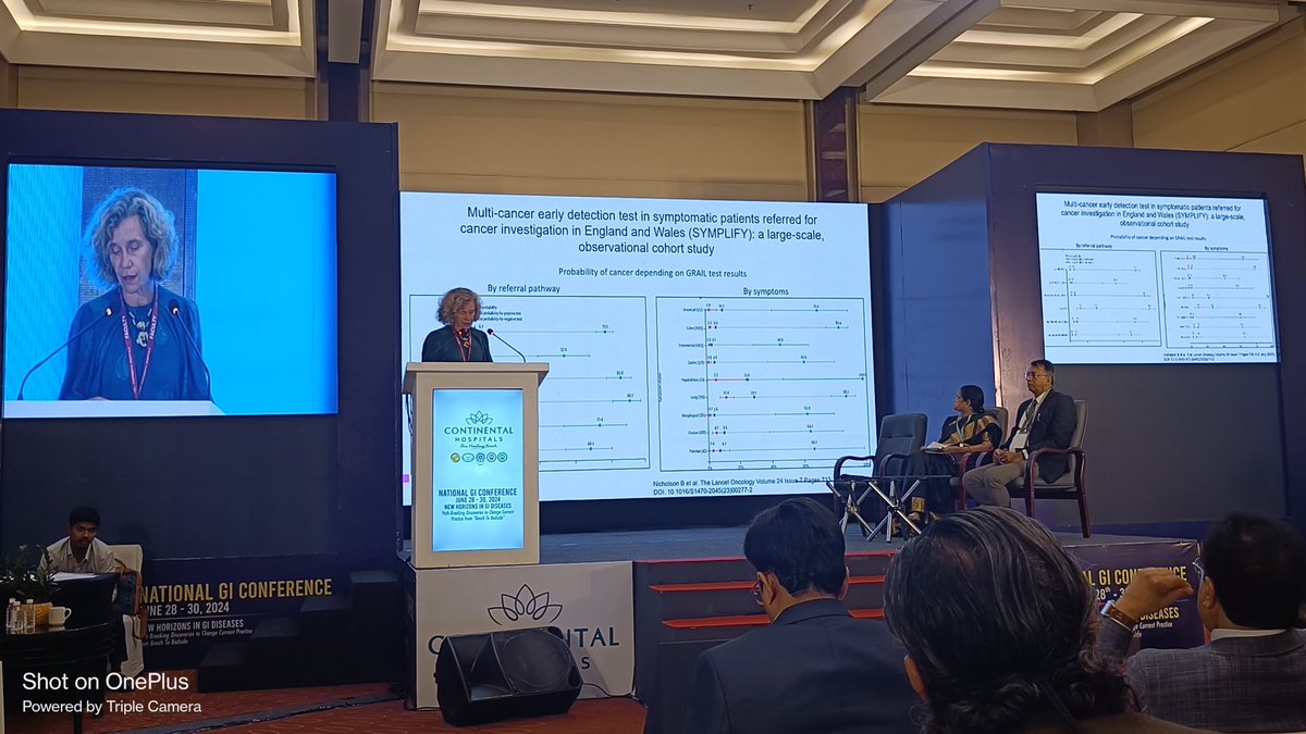 Dr Dhiraj Agrawal (@dhiraja31) on Twitter photo Truly humbling lecture by <a href="/AnnaSchuh3/">Anna Schuh</a> on'Liquid Biopies for early cancer detection in 2024'
@NationalGIConference @Continentalhospital <a href="/Dr_GuruNReddy/">Dr.Guru N Reddy</a> <a href="/PrasadIyerMD/">Prasad G. Iyer, MD</a> <a href="/PrasadIyerMD/">Prasad G. Iyer, MD</a> <a href="/AjitGoenka/">Ajit Goenka</a> Truly humbling lecture by <a href="/AnnaSchuh3/">Anna Schuh</a> on'Liquid Biopies for early cancer detection in 2024'
@NationalGIConference @Continentalhospital <a href="/Dr_GuruNReddy/">Dr.Guru N Reddy</a> <a href="/PrasadIyerMD/">Prasad G. Iyer, MD</a> <a href="/PrasadIyerMD/">Prasad G. Iyer, MD</a> <a href="/AjitGoenka/">Ajit Goenka</a>