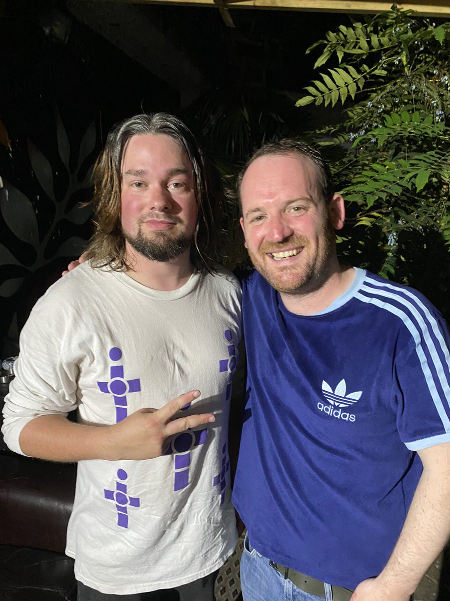 YetToInvent's tweet image. It was an absolute blast 💥 opening up for @TotalStoneRoses and getting to meet and share a stage with top blokes J and Dan from @afflecks_palace last night 🤩