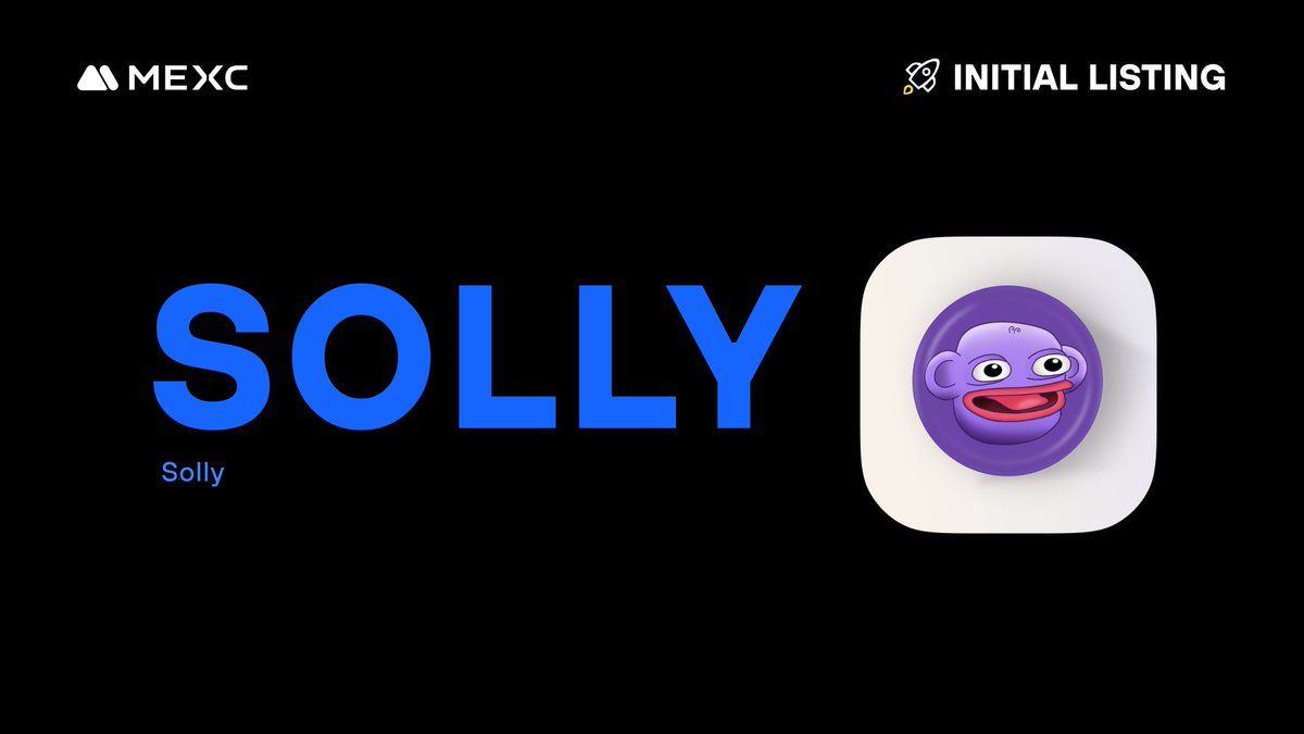 We're thrilled to announce that the <a href="/solly_solana/">$glooble</a> Kickstarter has concluded and $SOLLY will be listed on #MEXC!

🔹Deposit: Opened
🔹SOLLY/USDT Trading in the Innovation Zone: 2024-06-29 12:00 (UTC)

Details: mexc.com/support/articl…