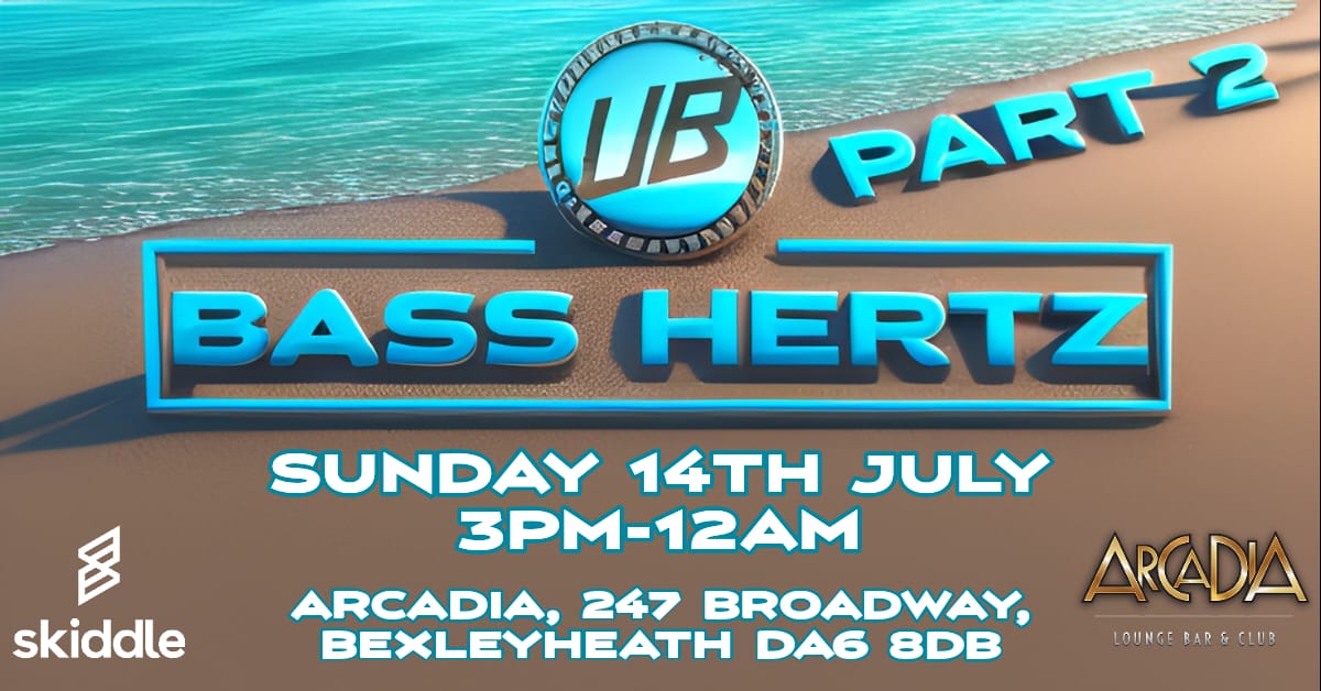 TERRA (@terra_dj_) on Twitter photo Sunday 14th July from 3pm to 12am at Arcadia
Underground Bass presents Bass Hertz Part.2
Run get your £7 tickets direct from skiddle.com/whats-on/Dartf…
<a href="/FmUnderground/">Undergroundbass.uk</a> #undergroundbass #bexleyheath Sunday 14th July from 3pm to 12am at Arcadia
Underground Bass presents Bass Hertz Part.2
Run get your £7 tickets direct from skiddle.com/whats-on/Dartf…
<a href="/FmUnderground/">Undergroundbass.uk</a> #undergroundbass #bexleyheath