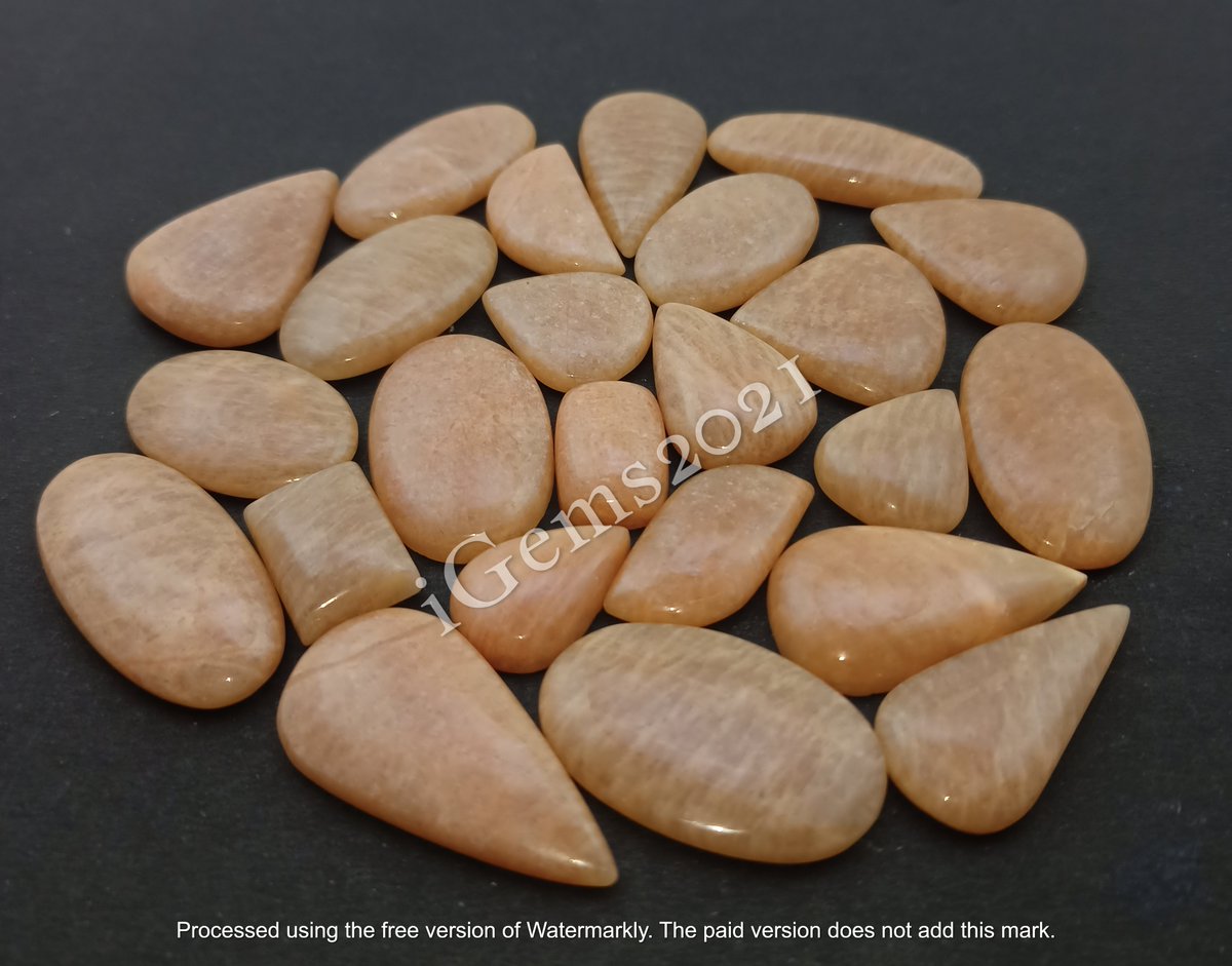iGems2021's tweet image. Natural Peach Amazonite Cabochon Gemstone 

Dm For Price
Size 15 to 35mm Approx
Free Drilling Service
Shipping$6 Combine Shipping Available

#peachamazonite #amazonite #amazonitenecklace #amazonitejewellery #amazonitestone #amazonitejewelry #mmstone #loosestones #loosegemstones