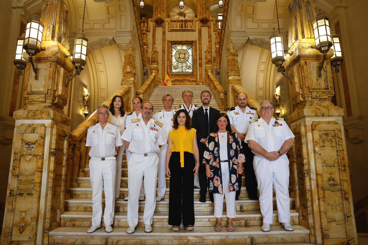 IdiazAyuso's tweet photo. La historia de la Armada es la historia de España. El mar nos cuenta la Nación que somos y que tanto desconocemos.

Nuestro Museo Naval es un orgullo. https://t.co/auFMj1ad4C