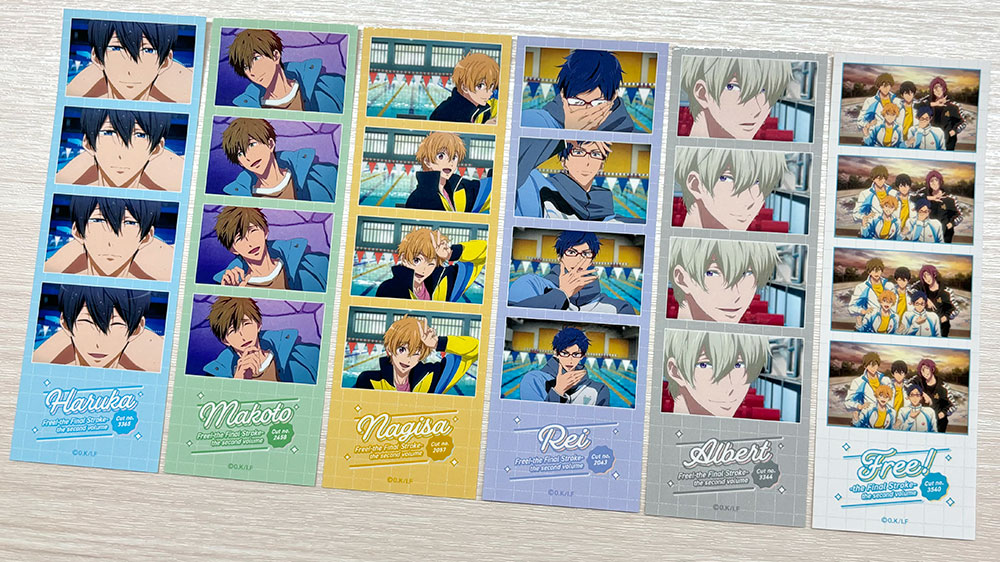 Free! 七瀬遙バースデーイベント 2024 特製キャラファイングラフ 2024