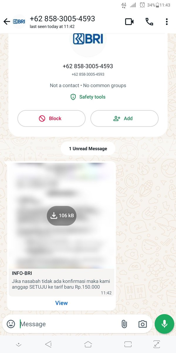 Dear <a href="/promo_BRI/">BANK BRI</a> ini penipuan ya? Cc <a href="/CCICPolri/">Direktorat Tindak Pidana Siber Bareskrim Polri</a>
