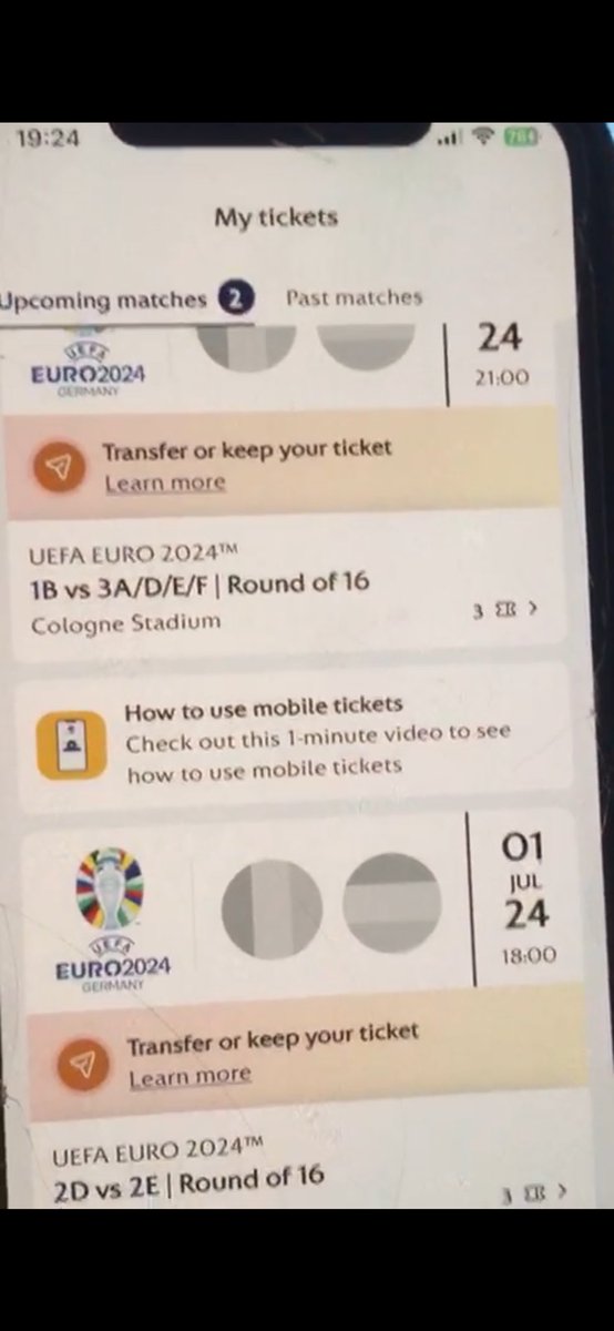 mufckid1's tweet photo. Uefa euro 2024 tickets for sale 

Last 16 knockouts - category 3 

Match 39. Spain vs Georgia Sunday 30/6 Cologne x3

Match 42. France vs Belgium Monday 1/7 Düsseldorf x3 

DM for price https://t.co/soxVw0Gkcl