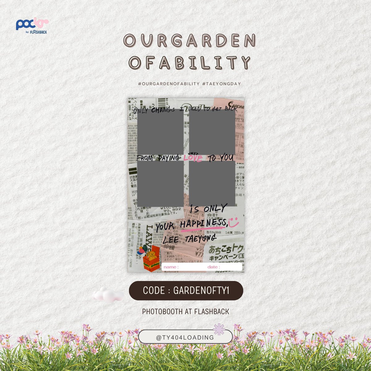 Garden of ability TAEYONG tweet media