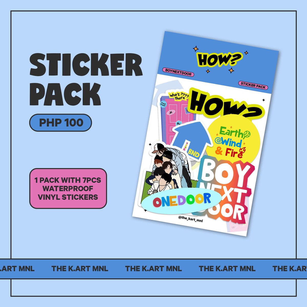 the_kart_mnl's tweet photo. STICKER PACK — crowd's current favorite item ⭐️

Get these high quality stickers for only ₱100 per pack!

📍https://t.co/lbk5VNFLSd

#TheKartMNL
#KPOP #RIIZE #BOYNEXTDOOR #NEWJEANS  #IU #Stickers https://t.co/AQUzrKtPMQ