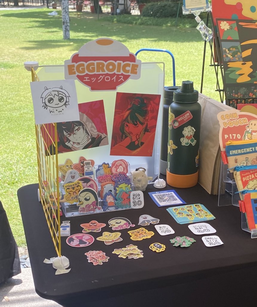 cheeseroice's tweet photo. HIIII im in 📍mocaf art bazaar, bgc highstreet !!
tabling w/ squirrel.head https://t.co/TuSnRFGJjF