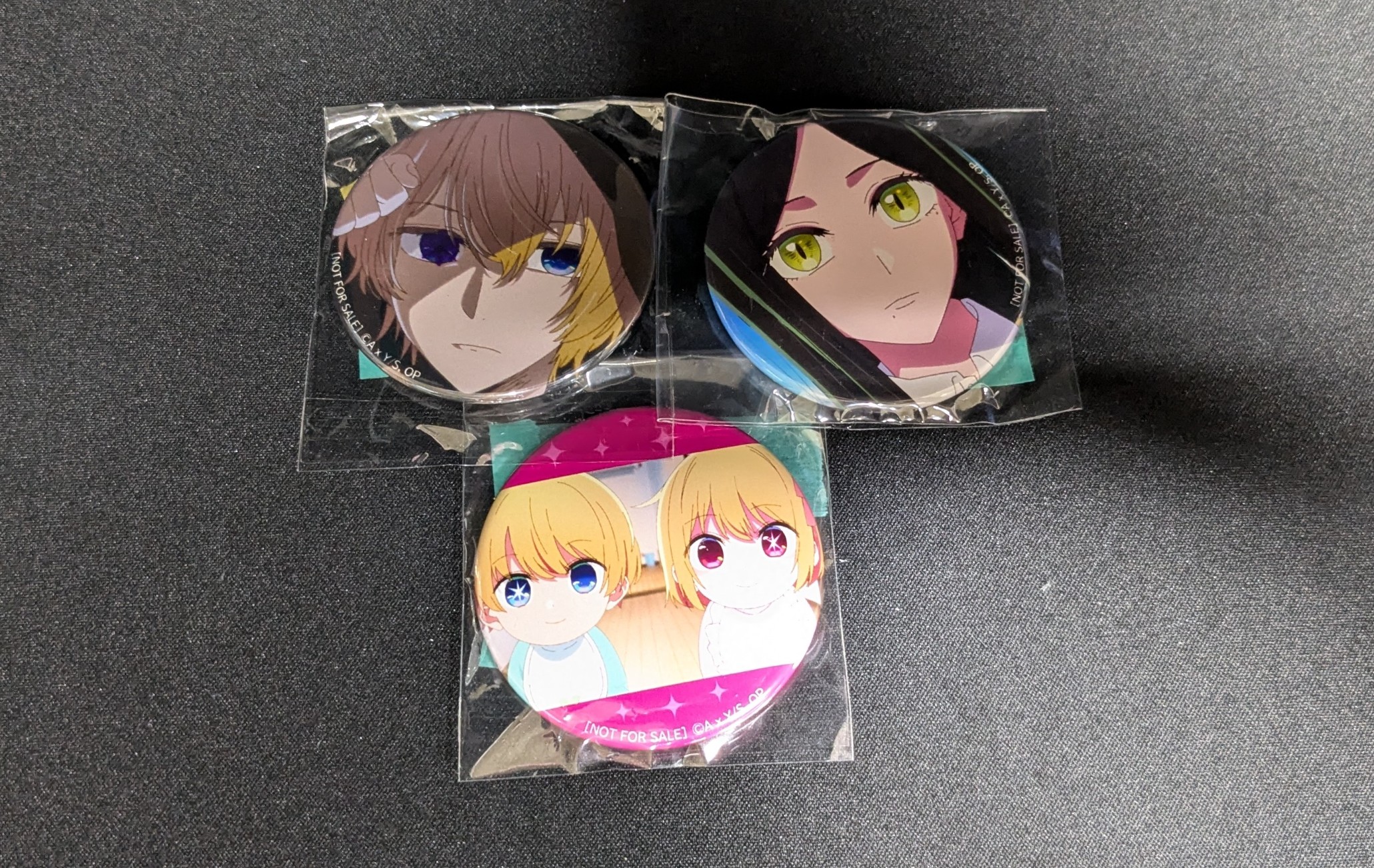 【新品未使用】推しの子 アフレコ 缶バッチ 星野アクア ① 単品】【推しの子】 ～favorite series～ トレーディング推し缶