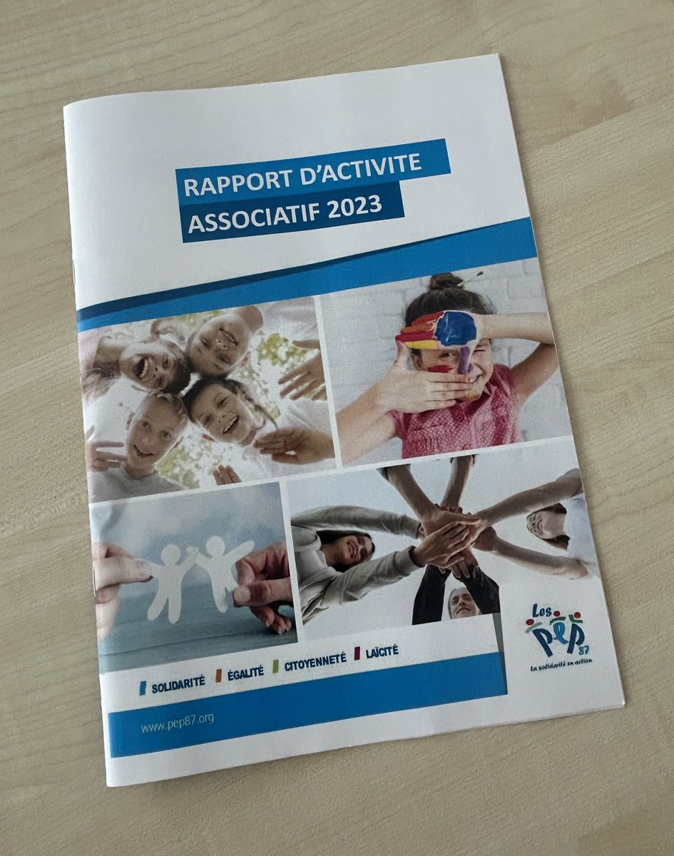 AG des #PEP87 hier après-midi. 
Depuis bientôt 100 ans, elles aident et accompagnent les enfants, adolescents et adultes. Guidées par les principes d’égalité, de solidarité et de laïcité, leurs actions sont indispensables au vivre ensemble. #HauteVienne