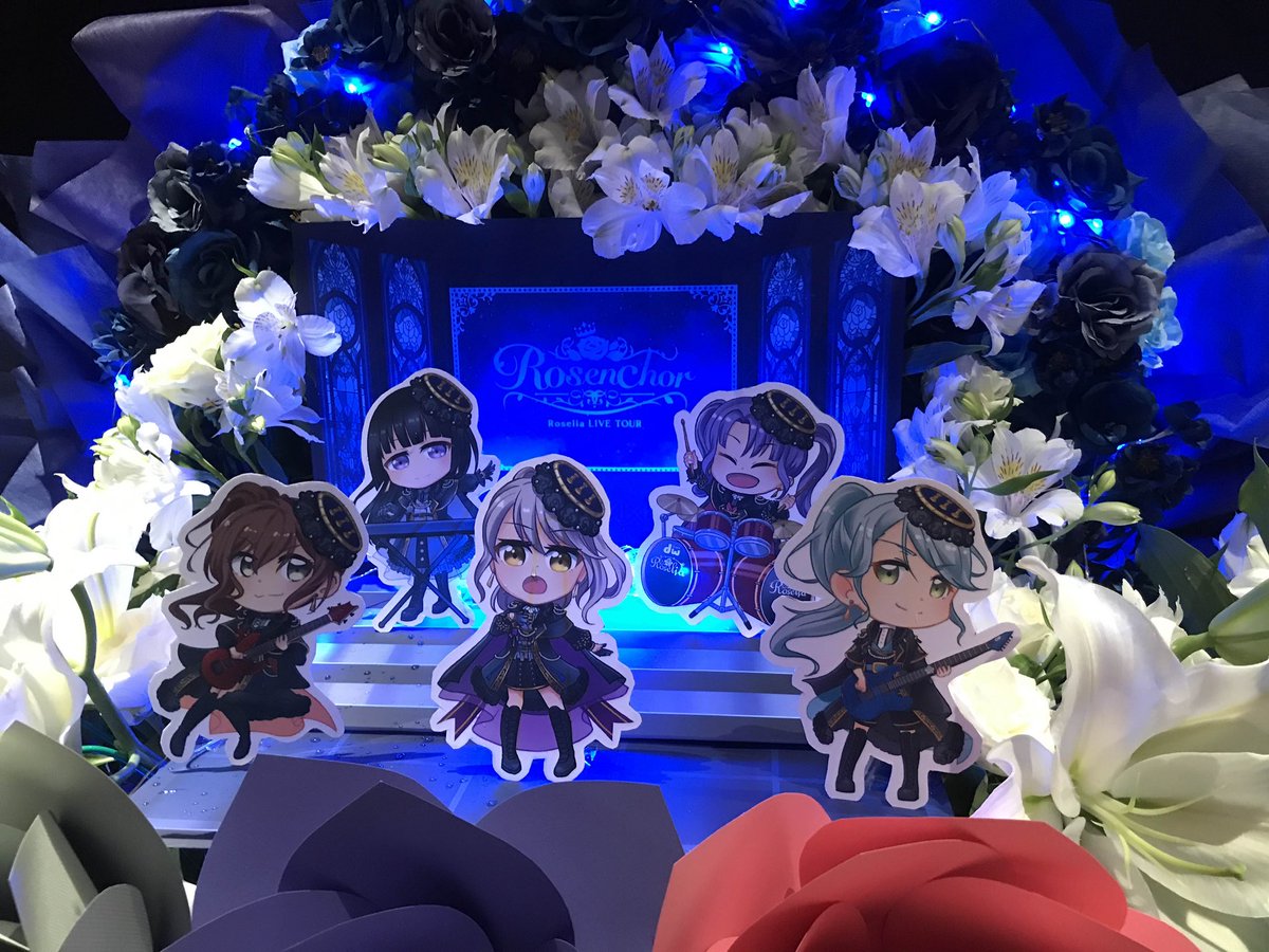 zero_9_4's tweet photo. IM BACK WITH THE UPDATE FOR THE FLOWERSTANDDD
It looks so gud 🥹

Thank you so much for your support, we are really happy to deliver our love to roselia! 

Otsuuuuuu https://t.co/n4xk2EfSO8