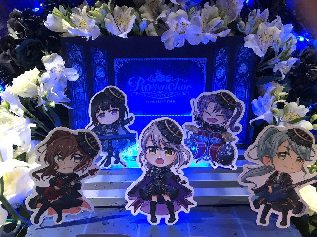 zero_9_4's tweet photo. IM BACK WITH THE UPDATE FOR THE FLOWERSTANDDD
It looks so gud 🥹

Thank you so much for your support, we are really happy to deliver our love to roselia! 

Otsuuuuuu https://t.co/n4xk2EfSO8