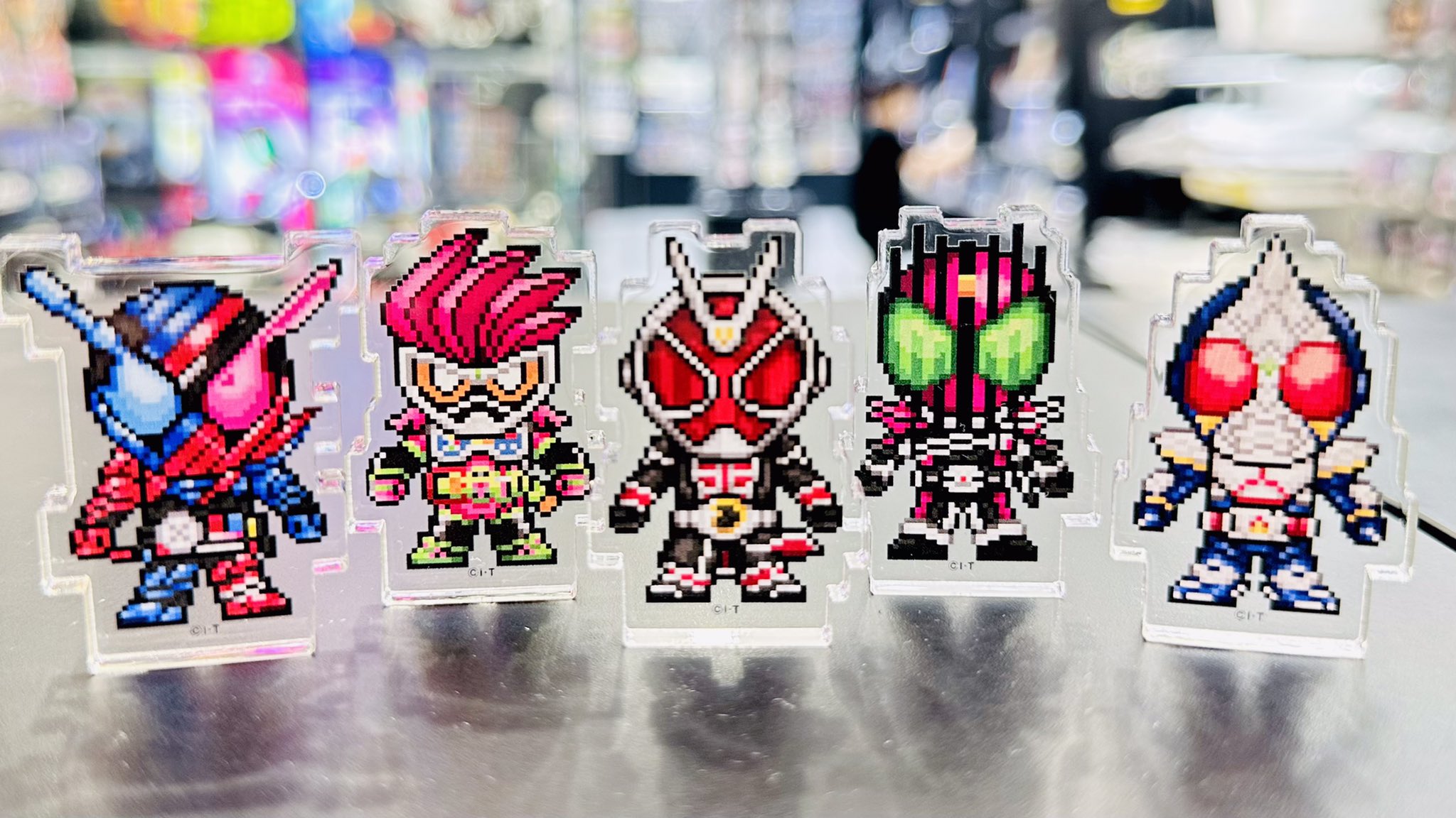 仮面ライダーストア限定 仮面ライダーアクリルスタンド アクリル