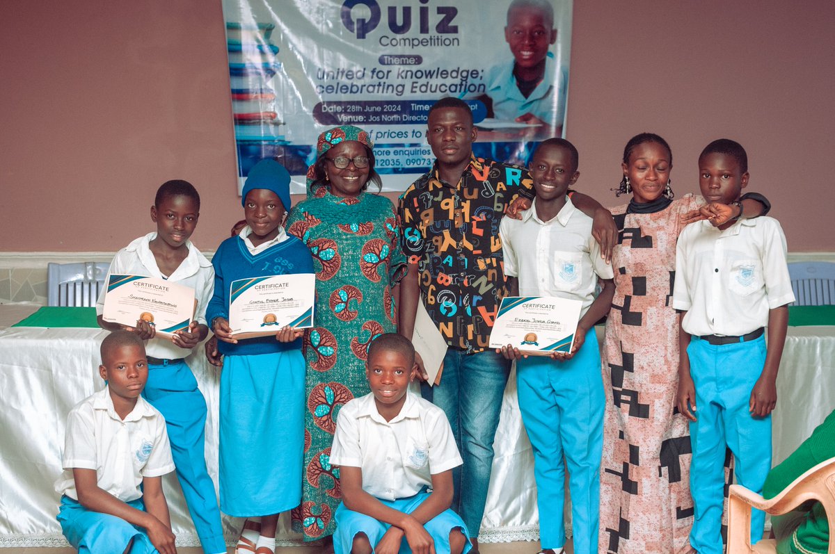 wecrispitmedia's tweet photo. Wecrispit Media Presents Inter-School Quiz Competition: United for Knowledge; Celebrating Education
Wecrispit Media proudly hosted the Inter-School Quiz Competition, themed "United for Knowledge; Celebrating Education," bringing together bright young minds from 
#verydarkman https://t.co/cp7zTdCahY