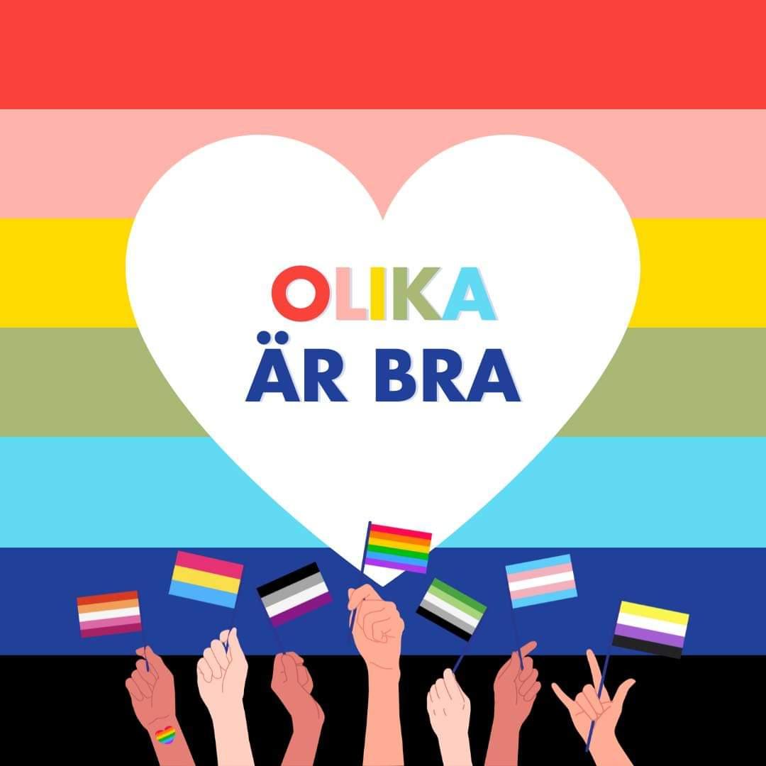 Happy pride! 🏳️‍🌈🏳️‍⚧️ I dag marscherar vi för alla människors rätt till kärlek och sexualitet. För att visa att variation är en del av den mänskliga mångfalden.

❤️🧡💛💚💙💜🤎🖤

Gå med oss i papraden. Vi ses kl. 11.30 vid Alexandersg. 16.

#SvenskaHörnan
#ImWithPride
#HelsinkiPride
