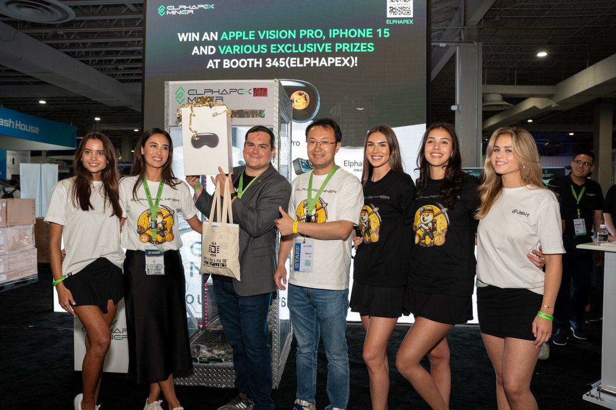 jsbitmining's tweet photo. 🚀 Exciting news from JSBIT at Mining Disrupt 2024 in Miami! 🌴 We rocked the stage with our speech, connected with incredible people, showcased our booth, and forged a powerful partnership with ElphaPex. 🤝🔥 Stay tuned for updates! 💡👏
#MiningDisrupt2024 #Blockchain #jsbit https://t.co/CalfR4dolV