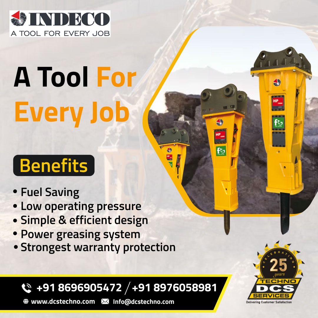 dcs_techno's tweet photo. INDECO ROCK BREAKERS
A Tool for Every Job &amp; Your Partner in Demolition
Call now: 8696905472 / 8976058981
Website: https://t.co/yzxovQMj8O
#dcstechno #mining #heavyequipment #miningequipment #undergroundmining #coal #heavymachinery #foundationdrilling #indecorockbreaks #tools https://t.co/dM92Jo68e3
