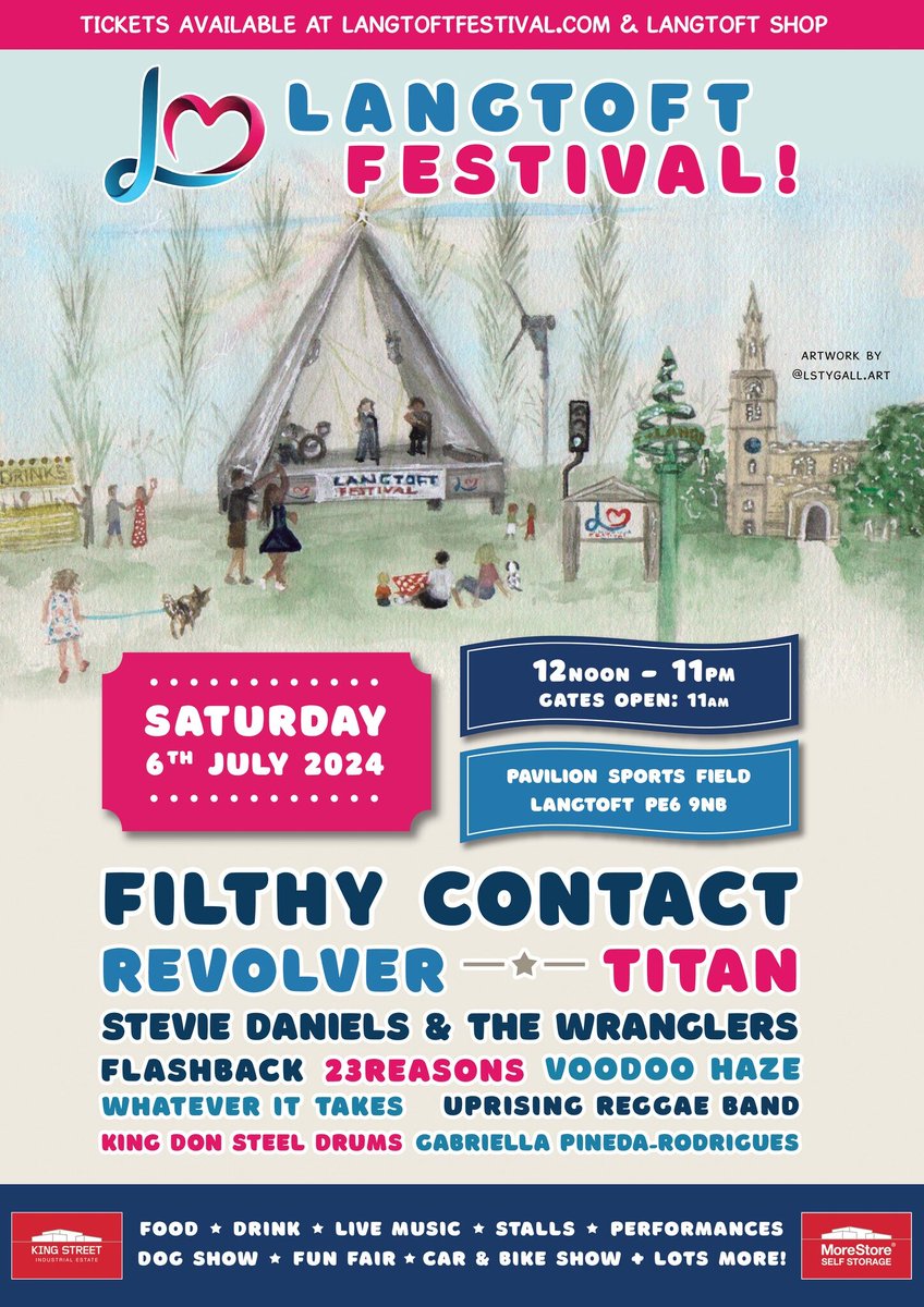 Only one week until the Langtoft Festival! 🤩🤩

#Langtoft #LangtoftFestival #LangtoftFestival2024 #LocalEvent #Community #Sponsorship #Thurlby #Baston #MarketDeeping #SouthKesteven