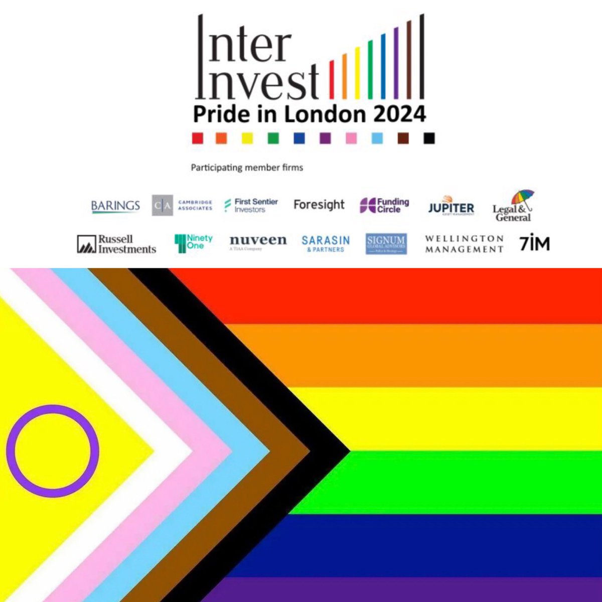Happy London Pride from all of us InterInvest LGBT+ equality and inclusion  

Our diversity is our strength, and by embracing every shade, we create a more vibrant, inclusive, and successful industry for all.

#LondonPride2024 #DiversityandInclusion #InterInvest #Unity