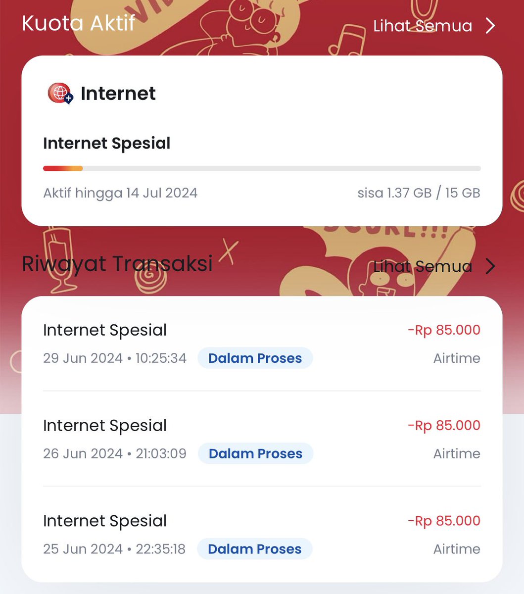wikstr_'s tweet photo. Masih aja ngelucu loh @Telkomsel 😭 https://t.co/cfNcz7pffD