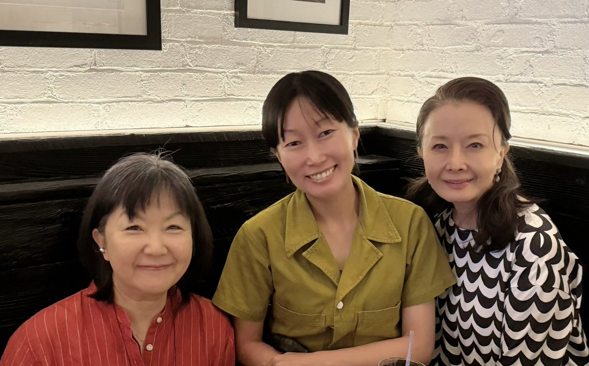amaterasu_za's tweet photo. #shogunfx #erikomiyagawa #kazukoshingyoku #Ako #joshdachs
#newyork
Joshua Dachs and I had a wonderful time with FX’s ‘SHOGUN’ s producer Eriko Miyagawa and a scripter Kazuko Shingyoku. We talked so many great memories about SHOGUN💕 https://t.co/BuxLQ75FXC