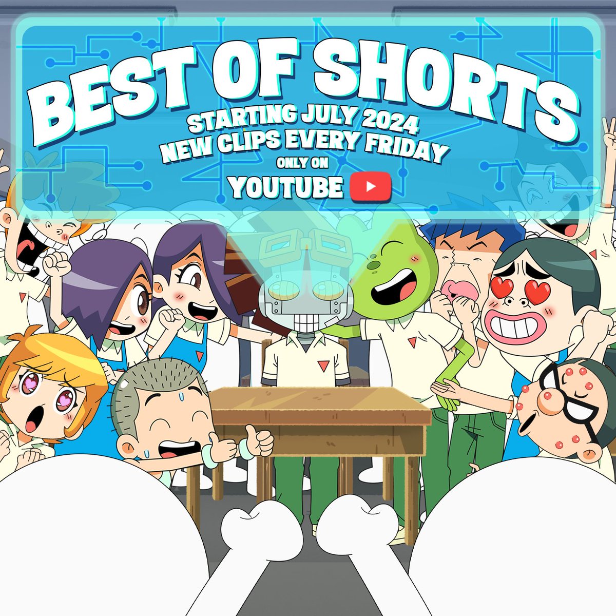lkschooldaze's tweet image. 📢 ICYMI: Starting next Friday, we’ll be airing our GOAT #shorts on @youtube at 11AM GMT / 7PM MYT! 🎬🔥 

#Puberty #PubertyChallenge #Students #Education #School #Teachers #Love #LKSchoolDaze #LKSD #YouTube #Trending #LawakKampus #Comedy #Funny #Humor #Anime #Animation