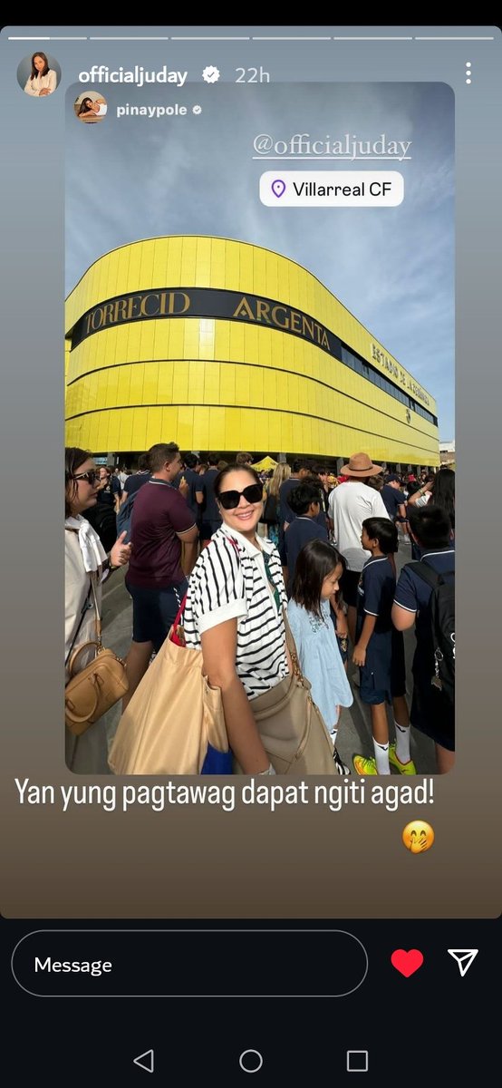 LovelyQueenJ1's tweet photo. 😱Pretty QueenJuday!!
📸:/ Igs Story @officialjuday
#JudayforThe50thMMFF2024
#JAKIsBACK #JudyAnnsKitchen
#JudayAtBagmanABSCBN #JudayCallmymanagerAtHBO https://t.co/43bSPrgc34