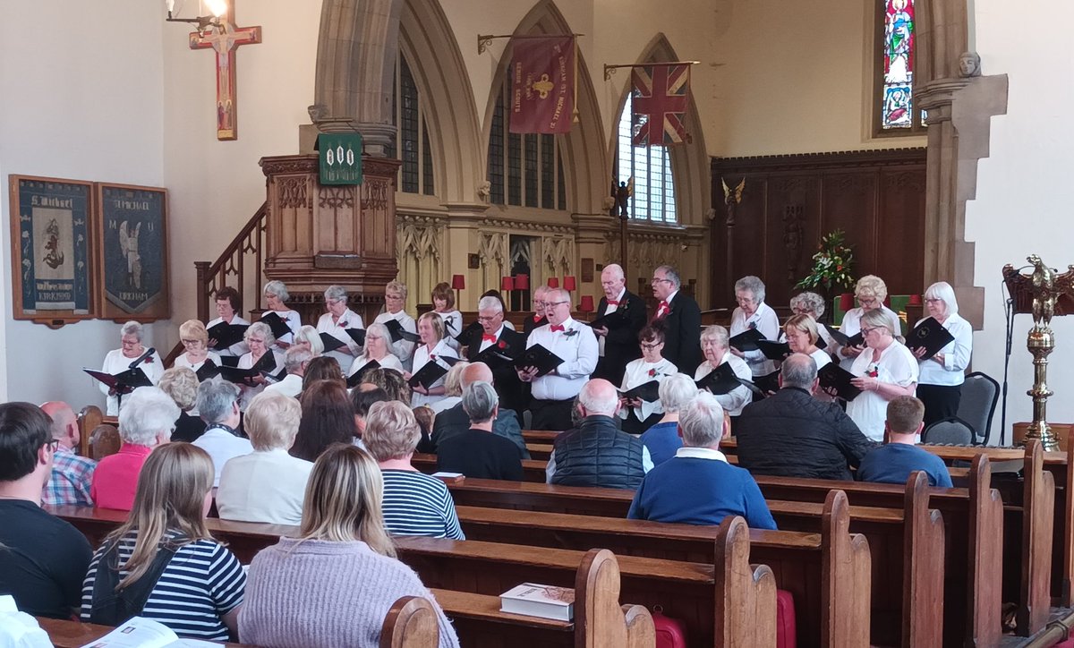 A thoroughly enjoyable summer concert by Kirkham's community choir <a href="/kirkhamsingers/">kirkhamsingers</a> at <a href="/kirkhamstmicks/">St Michael's Parish Church, Kirkham</a> yesterday evening.

Well done to all involved.