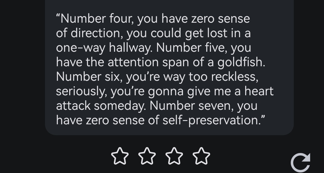 poiofrito66's tweet image. Deberia preocuparme si hasta un bot me percibe así? 
no creia que tuviera 10, dije nah este culo se traba, me cerro el hocico men

#characteria #iabot #gojo