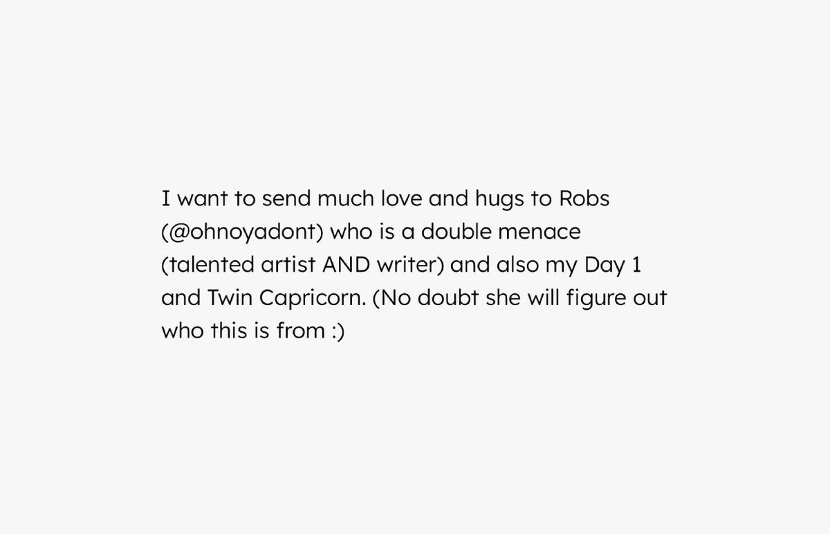 here's to <a href="/OhNoYaDont/">Robs (she/her)</a> 💛