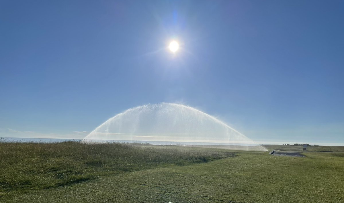 DunbarGreens's tweet photo. Course setup completed ahead of pros day @dunbargolfclub @Dunbarproshop https://t.co/imldIEAqkD