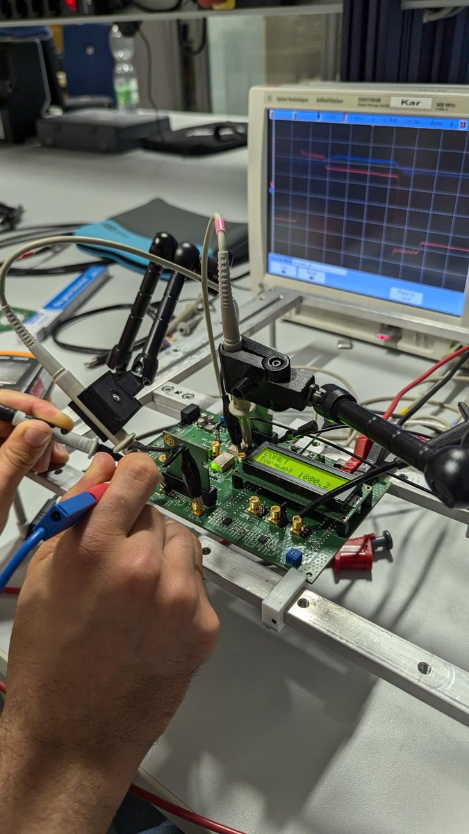 Further commissioning.

This week we continued to work on commissioning. The focus was mainly on the replacement PCBs.
#Mikroelektronik #Leistungselektronik 
<a href="/ElectronicsDrv/">E&D @ElectronicsAndDrives@mastodon.social</a>