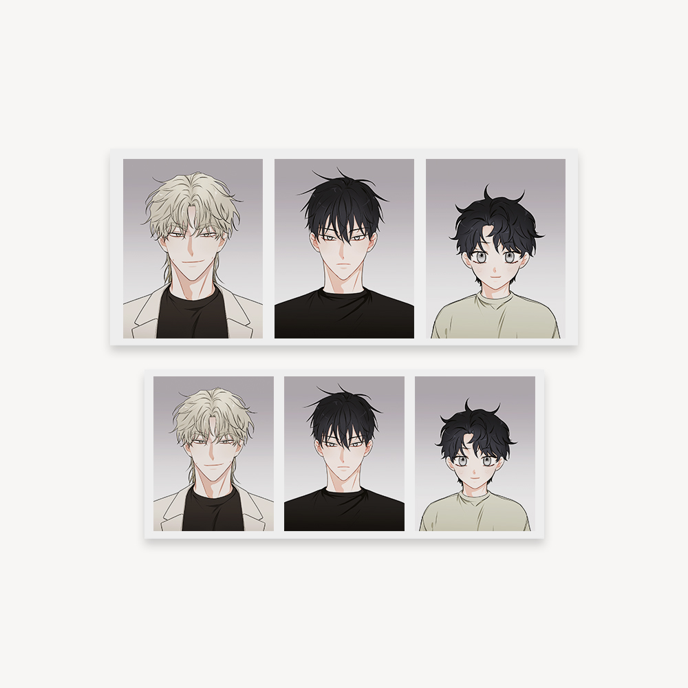 ◤韓国の大人気オメガバース漫画『 #水辺の夜 』のグッズを販売中