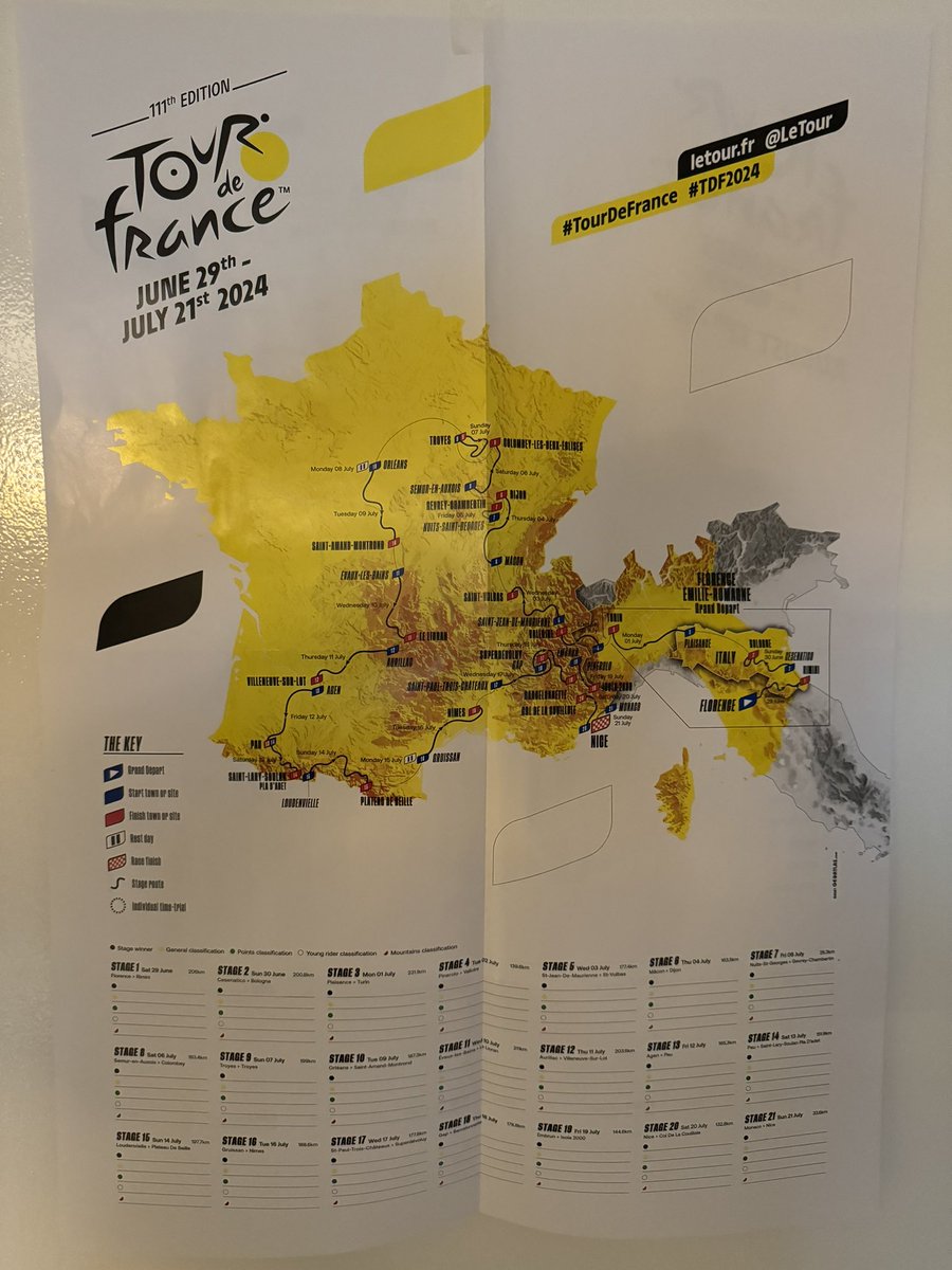 Shaun_Pearson's tweet image. Looking forward to watching the Tour De France for the next 3 weeks.  Today’s 206km Stage will start from Florence, Italy, with a tough opening Road Stage including Seven listed climbs coming one after the other, 3700 meters of climbing…. @merlincycles