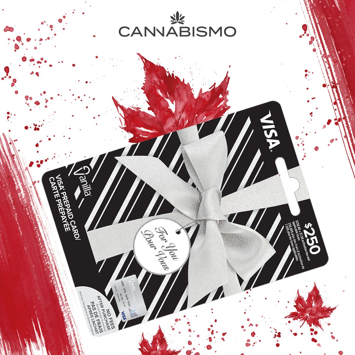 🇨🇦 Ready to win big with Cannabismo Canada? 🎉 
Enter our #giveaway to snag a $250 Visa Gift Card! That’s a lot of poutine and maple syrup, eh? 🍁💳
🎁 Like + Retweet 
🍁Tag 1 friend
🍁COMMENT what you'll do this Canada Day for a chance to win! 
🦌#CannabismoCanada #win #canada