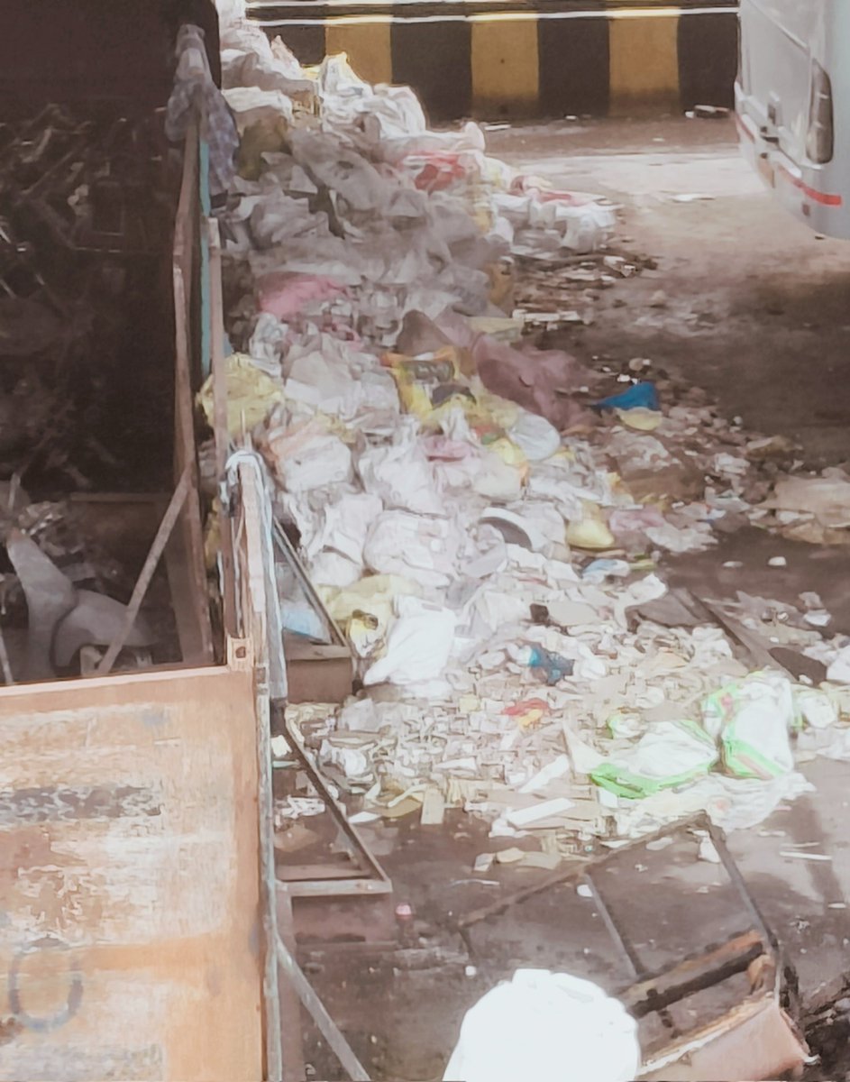 Below the bridge connecting Gokhale bridge opp Suba Galaxy hotel Andheri E. People come and dump their home renovation debris and bus drivers urinate on it ten times. This is how we are living and breathing in the open. This is from a year now and nothing done by BMC. <a href="/zoru75/">Zoru Bhathena</a>