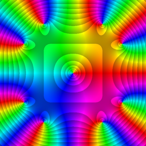 jcponcemath's tweet image. Currently, I'm working on a short video to explain how the method of domain coloring works 🌈. This method not only allows you to visualize complex functions but also enables you to create stunning math art!
Subscribe to my channel:
youtube.com/channel/UCUATU…
∞🙏 for your support!