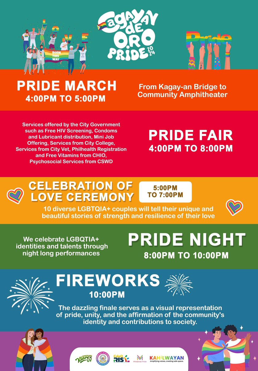 StephXChristiG's tweet photo. Happening tomorrow! #CDOPride #Pride2024
See you CDO! https://t.co/hUIk6NnCbX