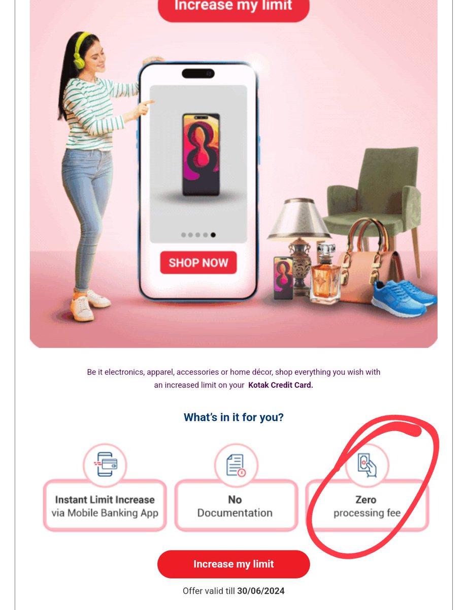 Techno Frendz (@technofrendz) on Twitter photo Hey <a href="/KotakBankLtd/">Kotak Mahindra Bank</a>
I received Limit Enhancement for my credit card. As per email, it's free of cost but while updating my limit on Kotak Bank app I see a charge of ₹100+GST.
Is this also now included as privileged service? Hey <a href="/KotakBankLtd/">Kotak Mahindra Bank</a>
I received Limit Enhancement for my credit card. As per email, it's free of cost but while updating my limit on Kotak Bank app I see a charge of ₹100+GST.
Is this also now included as privileged service?