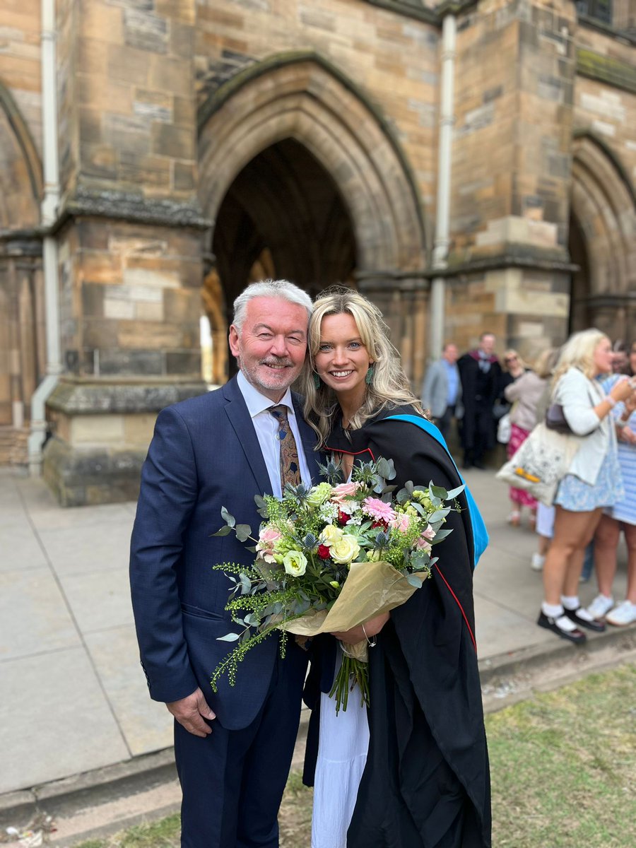 mdoherty62's tweet photo. A great day celebrating Aine's graduation in Glasgow yes'day with Ciara &amp; Eimear.
Where did those 4 years go. All in a blink! 
#proudparents https://t.co/c4gyZfAxE8