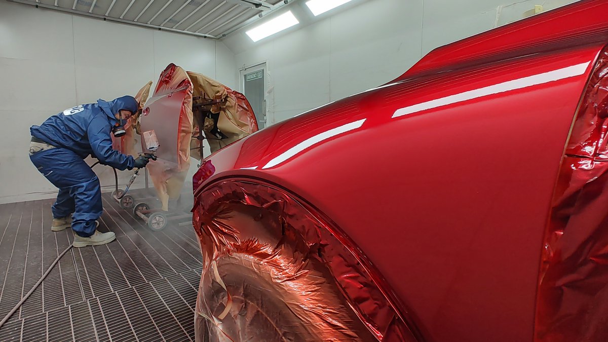 Trainee's First Full Respray youtu.be/Q467PKkvplk?si… via <a href="/YouTube/">YouTube</a>