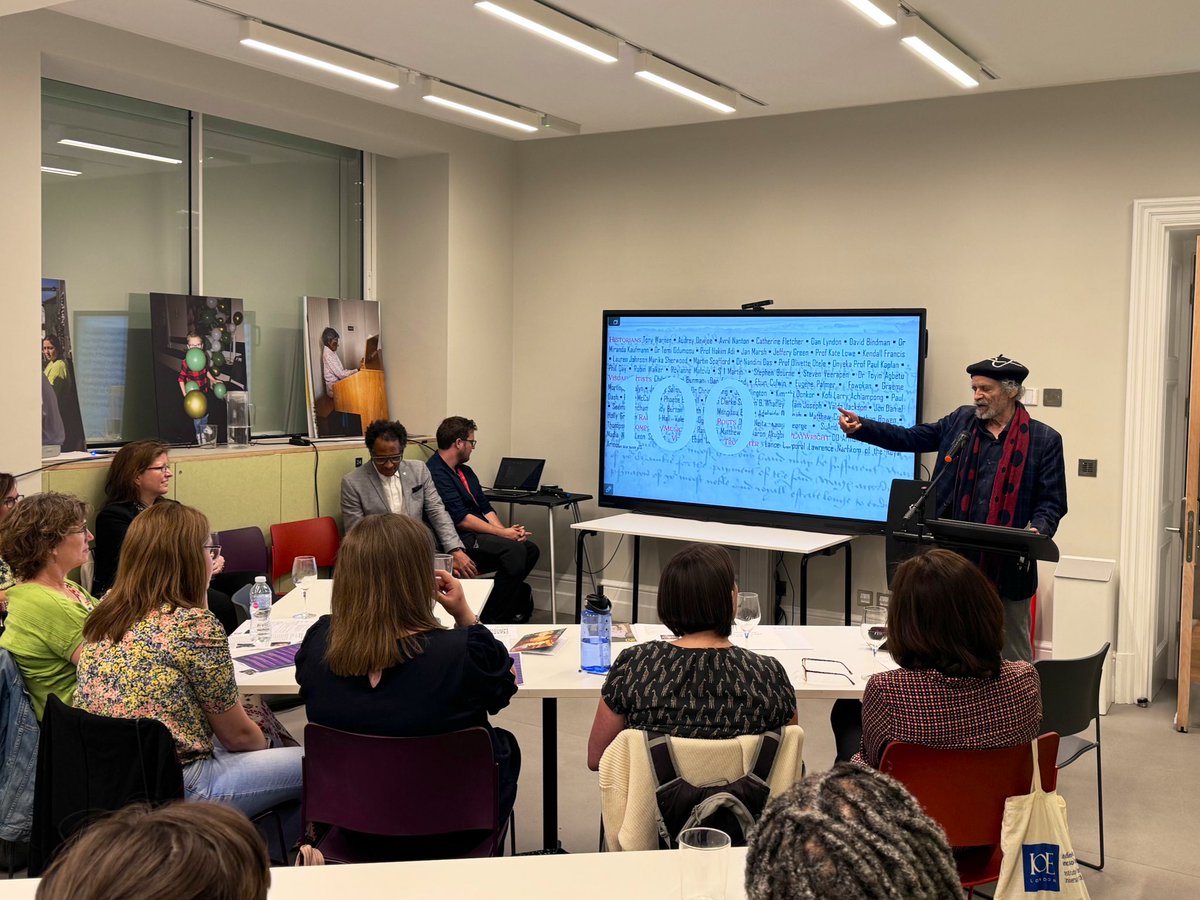 At our #SixLives CPD evening teachers heard from…

👑 <a href="/CarolineHMarcus/">Caroline Marcus Associates</a> <a href="/sixthemusical/">SIX 👑</a> 

👑 <a href="/michael1952/">Michael I. Ohajuru DUniv, FRSA</a> <a href="/WhoIsJohnBlanke/">JohnBlankeProject</a>, with a performance from the legendary poet John Agard 

👑 <a href="/NPGLondon/">National Portrait Gallery</a> Senior Curator Dr Charlotte Bolland 

…all before their free visit to the exhibition!