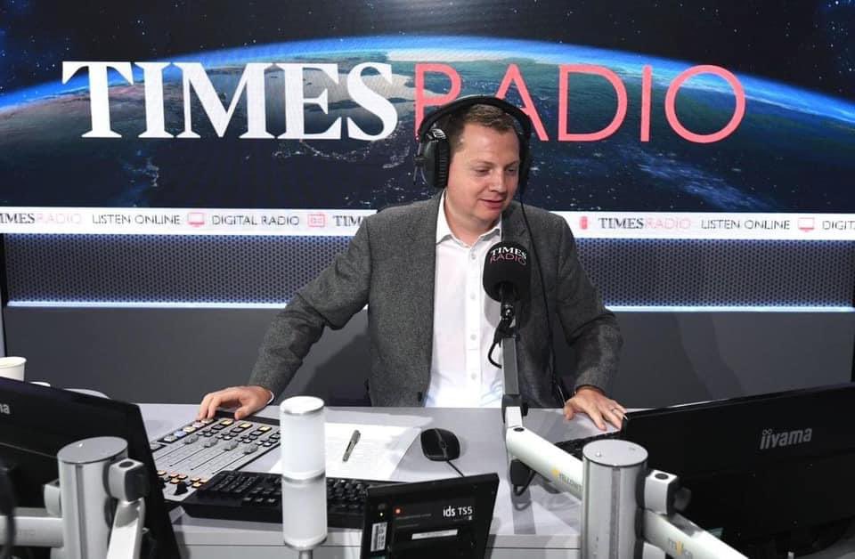 Matt Chorley (@mattchorley) on Twitter photo Four years ago today at 10am the mic went live on my first <a href="/TimesRadio/">Times Radio</a> show. I’d never done live radio properly before. Some might say I still haven’t. But I’m very lucky to be doing the election with <a href="/andrew_alex/">Andrew Alexander</a> <a href="/LewDecker/">Lewis Decker</a> <a href="/erinrose_c/">Erin Carney</a> <a href="/KeaBrowning/">Kea Browning</a> <a href="/Tom_Vigar/">Tom Vigar</a> <a href="/_ollielewis/">Ollie Lewis</a> Four years ago today at 10am the mic went live on my first <a href="/TimesRadio/">Times Radio</a> show. I’d never done live radio properly before. Some might say I still haven’t. But I’m very lucky to be doing the election with <a href="/andrew_alex/">Andrew Alexander</a> <a href="/LewDecker/">Lewis Decker</a> <a href="/erinrose_c/">Erin Carney</a> <a href="/KeaBrowning/">Kea Browning</a> <a href="/Tom_Vigar/">Tom Vigar</a> <a href="/_ollielewis/">Ollie Lewis</a>