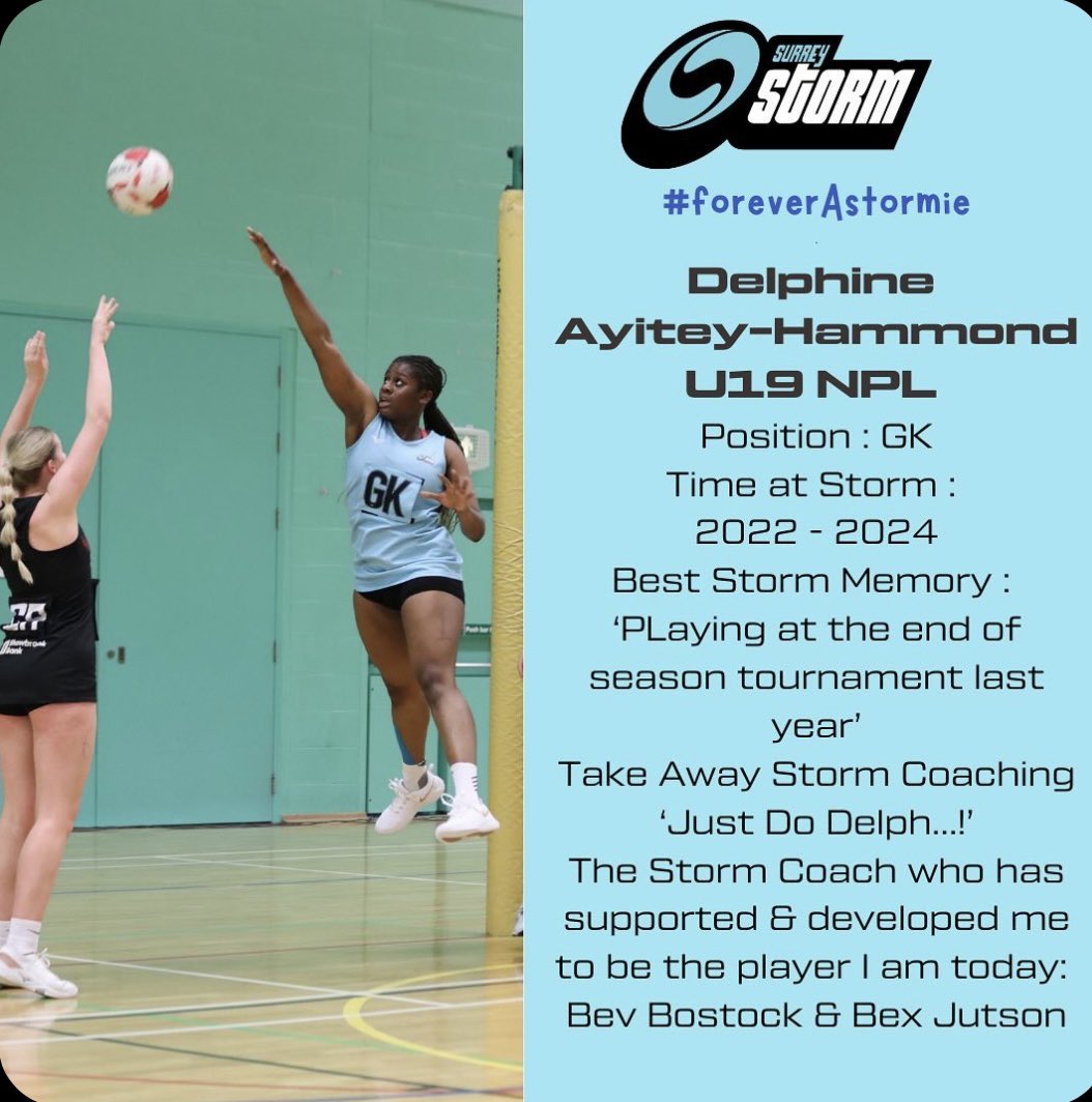 Day 12 of celebrating our Pathway athletes, past &amp; present. This is one we won’t forget &amp; wish her all the luck in the world with new ventures in the US. If you have had even a small journey on our pathway do fill in the questionnaire &amp; tell us all about it! #foreverastormie